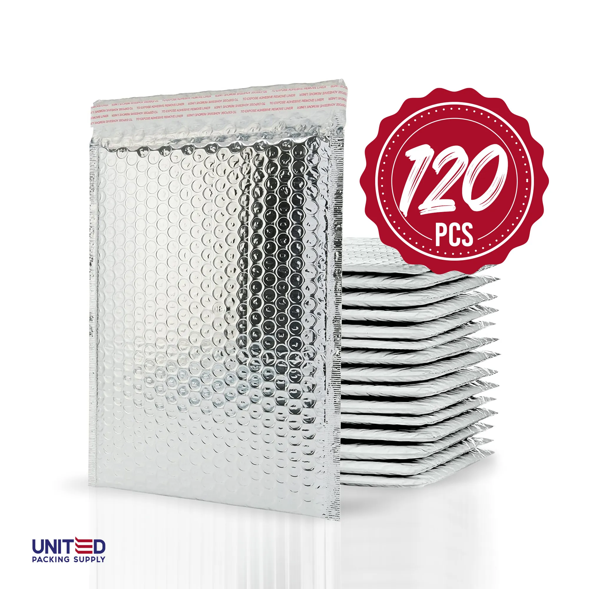 Metallic Bubble Mailers 7.5" × 11"